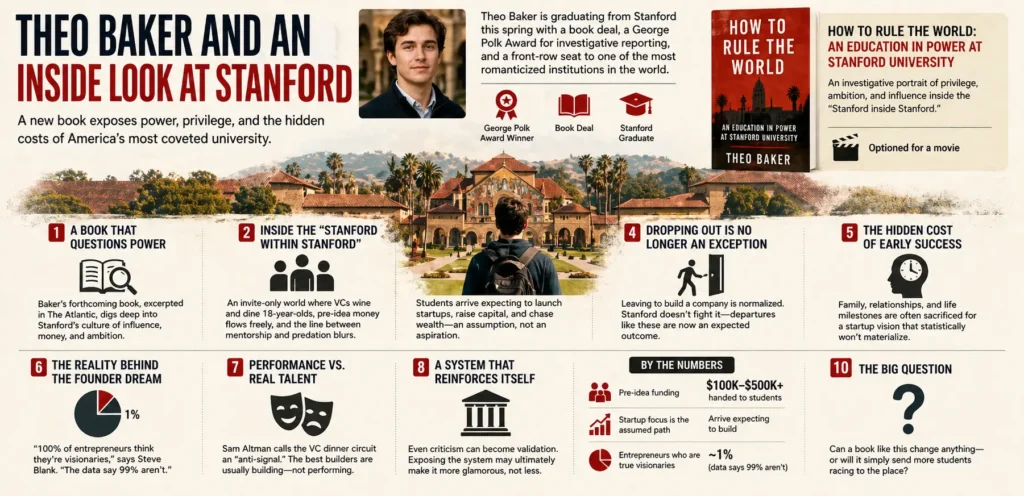The Stanford freshmen who want to rule the world . . . will probably read this book and try even harder